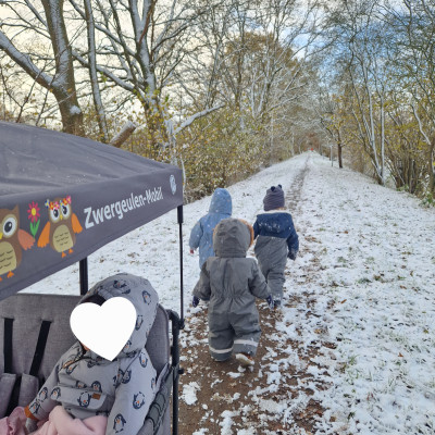 Unterwegs auf dem Wanderweg